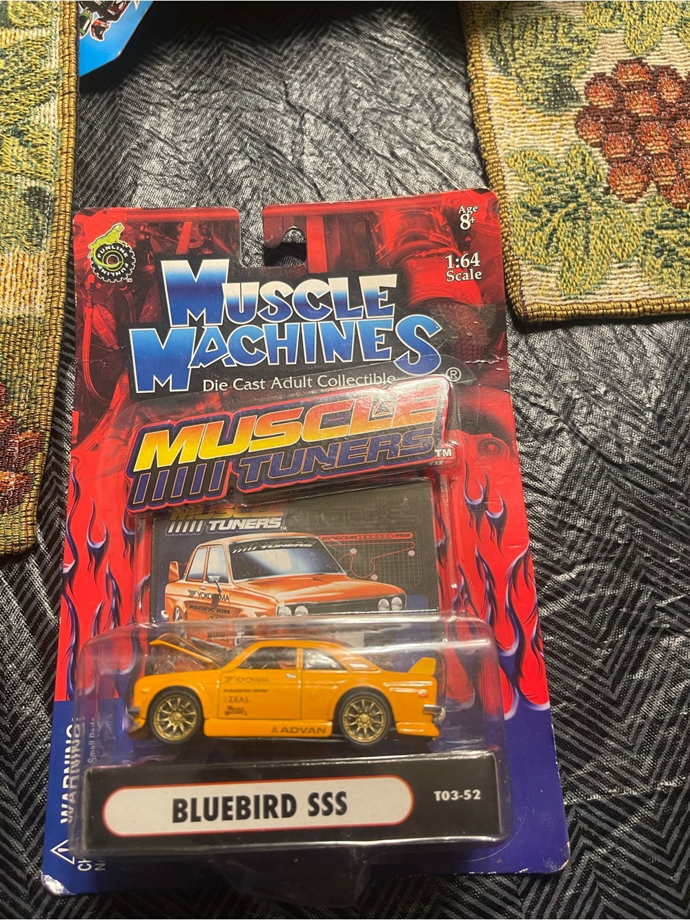 Muscle Machines Muscle Tuners Bluebird SSS Orange T03-52 1:64